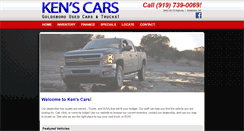 Desktop Screenshot of goldsborousedcars.com